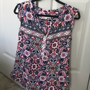 Fun printed Loft top